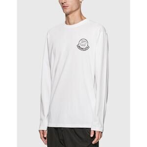 NWOT Moncler Genius 1952 X Undefeated Logo Front & Back Long Sleeve Tee Shirt L